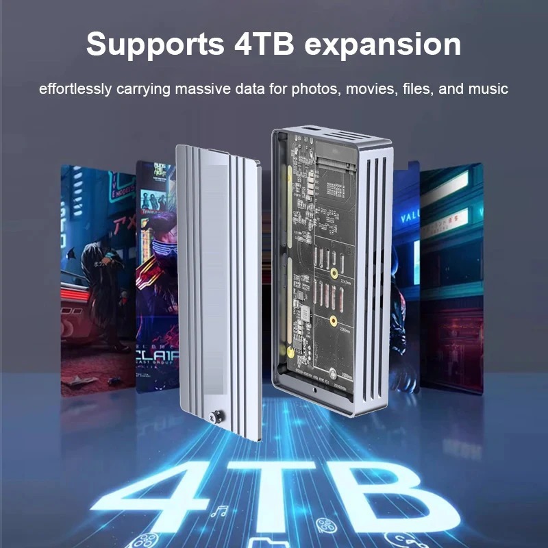 USB4 40 Gbps M.2 NVMe SSD Muha - Thunderbolt 4 External Ssd 4Tb incelemesi ve fiyatı