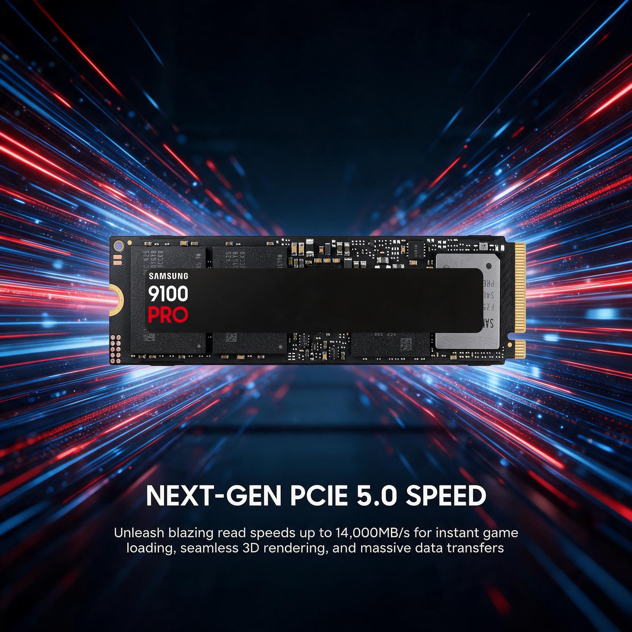 Orijinal SAMSUNG 9100 Pro 1TB  - Nvme Pcie 5.0 Ssd 4Tb incelemesi ve fiyatı
